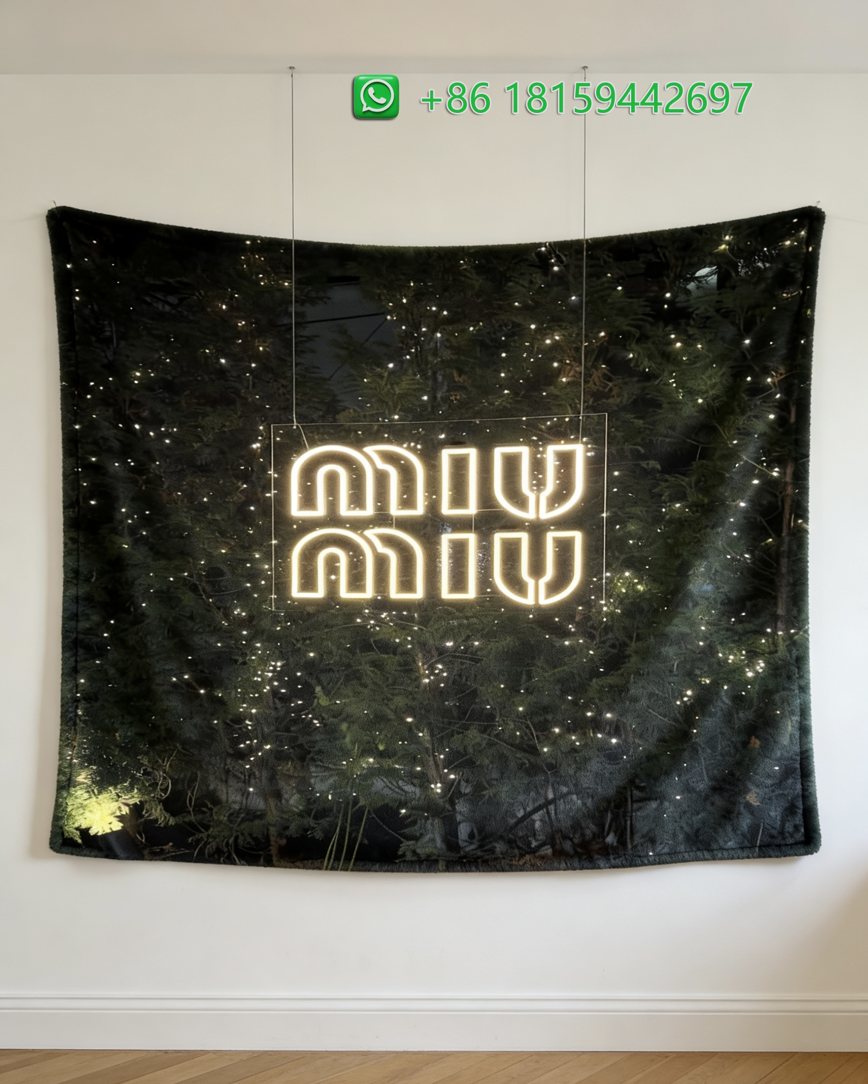 Miumiu Throw Blankets